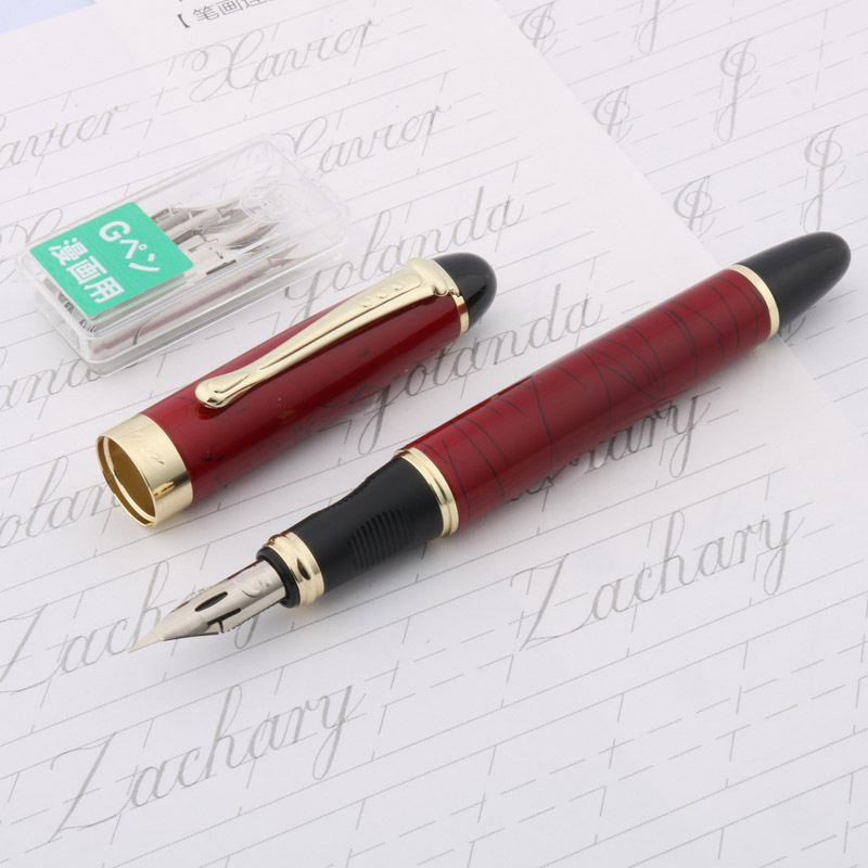 Zebra Pen Sarasa - Luxury Jinhao 450 Fountain Pen Copperplate