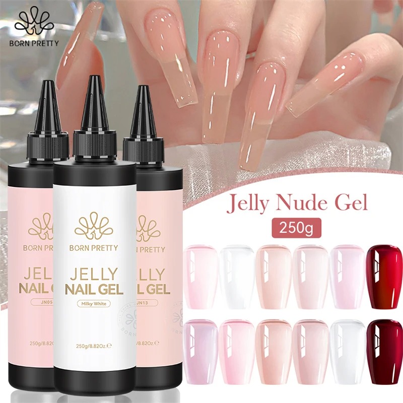 Gel Refill Pack - BORN PRETTY 250g Jelly Milky White