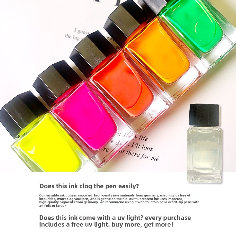 JINCHEN Colorful Fluorescent F - Fountain Pen Bottled Ink recension och pris