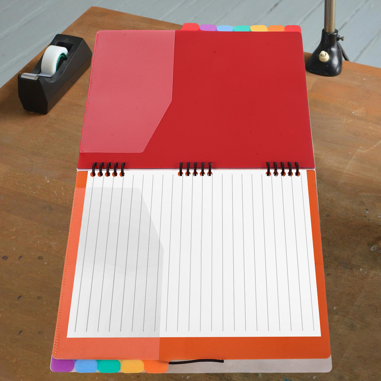 A4 Document Organizer File Bin - Tab Divider A4 recension och pris