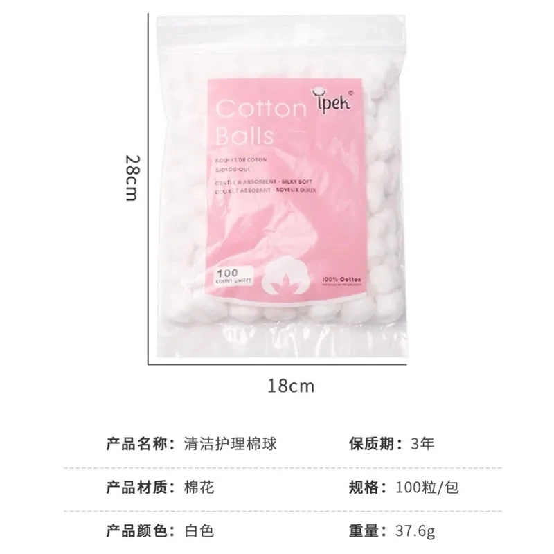 100PCS Nail Art Cotton Balls N - Gel Refill Pack recension och pris