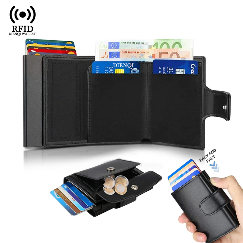 Metal Business Card Case Rfid  - Index Card Holder recension och pris