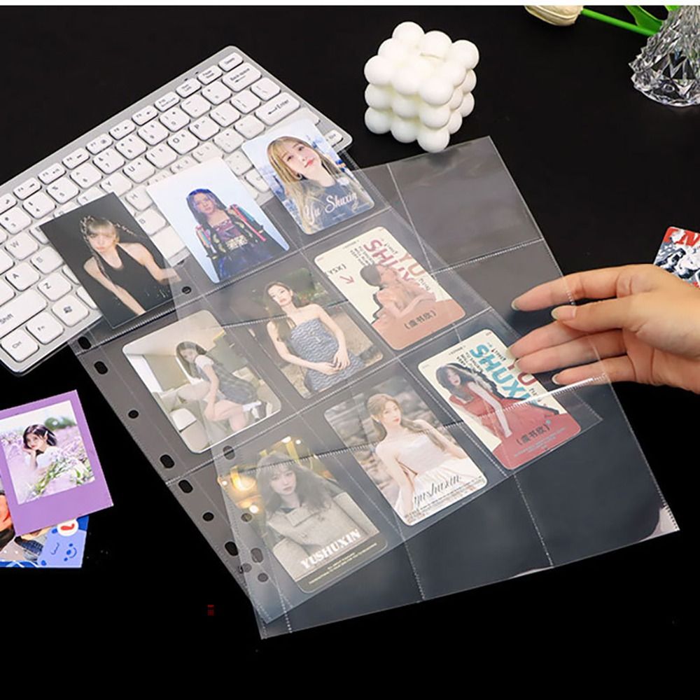 10Pcs A4 Kpop Binder Sheets Mu - Card Index Box recension och pris