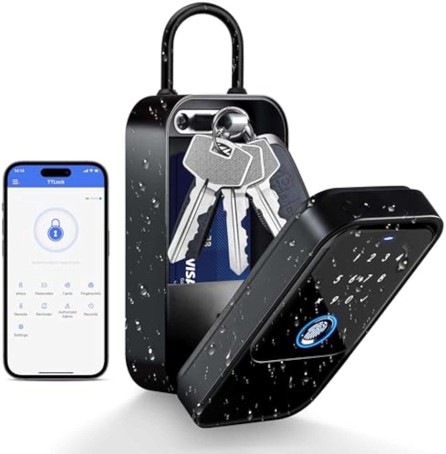 TTlock Smartkey Lock Box Home  - Letter Opener Brass recension och pris
