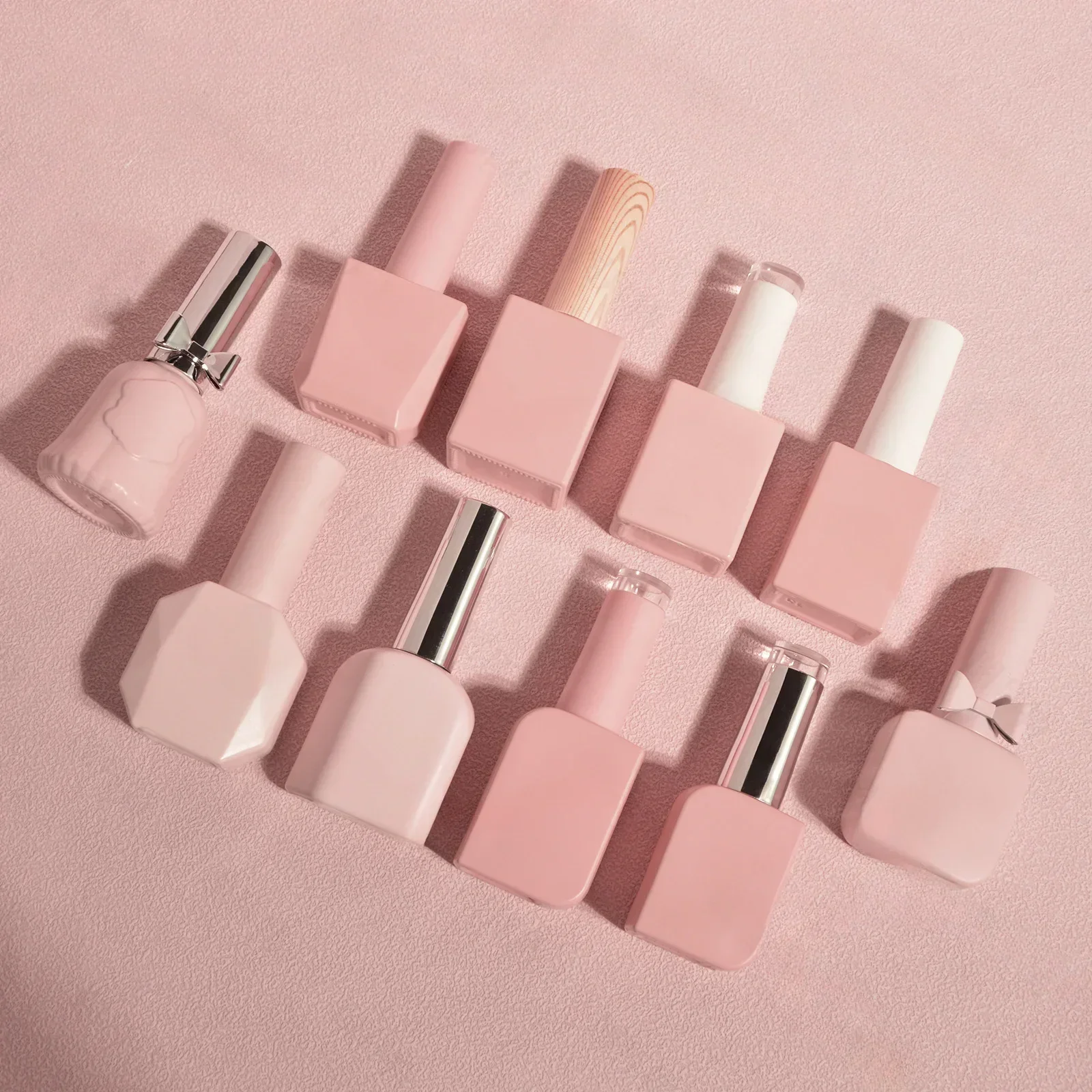 10Pcs Empty Nail Polish Bottle - Gel Refill Pack recension och pris