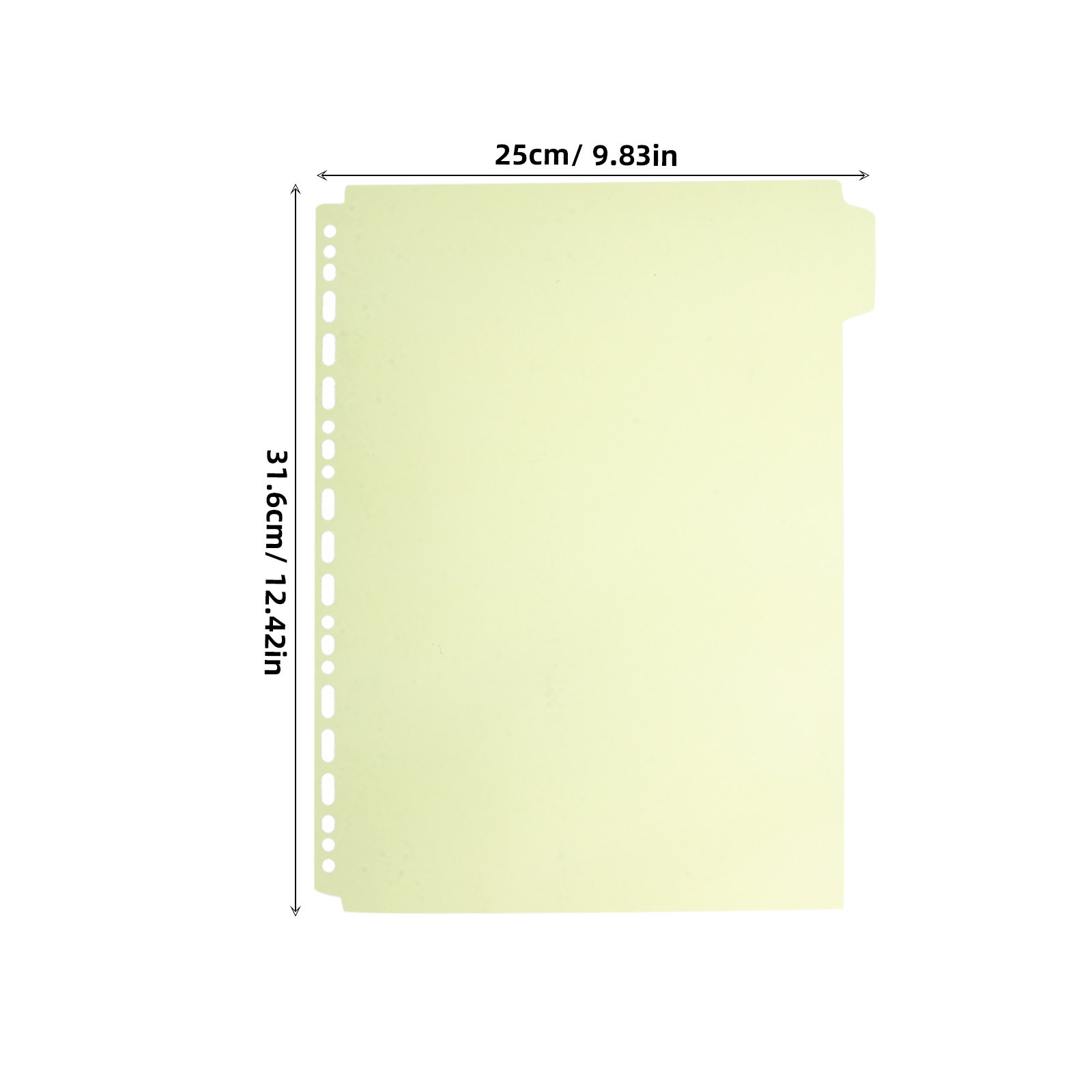 6Pcs Index Dividers A4 Binder  - Tab Divider A4 recension och pris