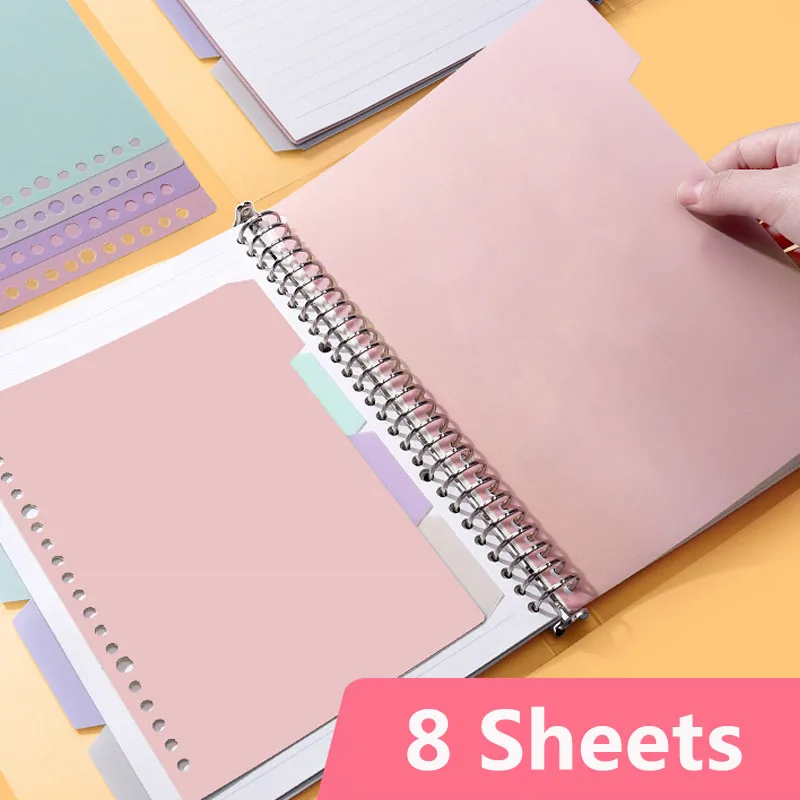Colorful Dividers for A5 Plann - Tab Divider A4 recension och pris