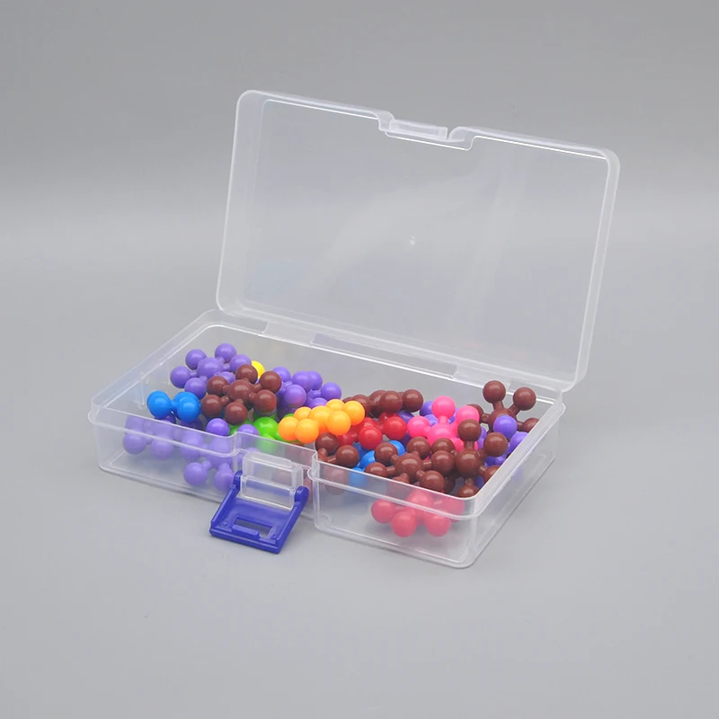 5 transparent plastic storage  - Card Index Box recension och pris