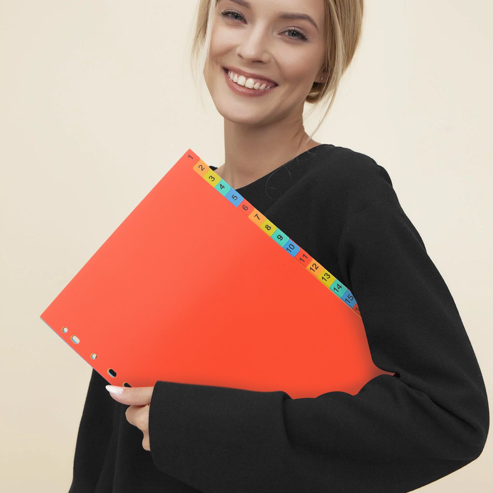 20Sheets A4 Tabbed Binder Divi - Tab Divider A4 recension och pris