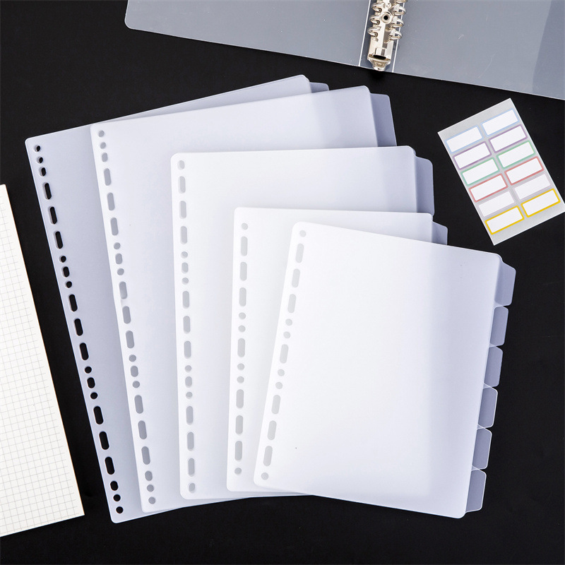 A4 A5 B5 Binder Dividers Gener - Tab Divider A4 recension och pris