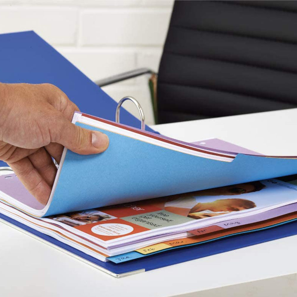 12Pcs Colored Tab Dividers A4  - Tab Divider A4 recension och pris