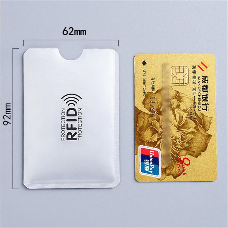 5-20PCS Anti Rfid Card Holder  - Card Index Box recension och pris