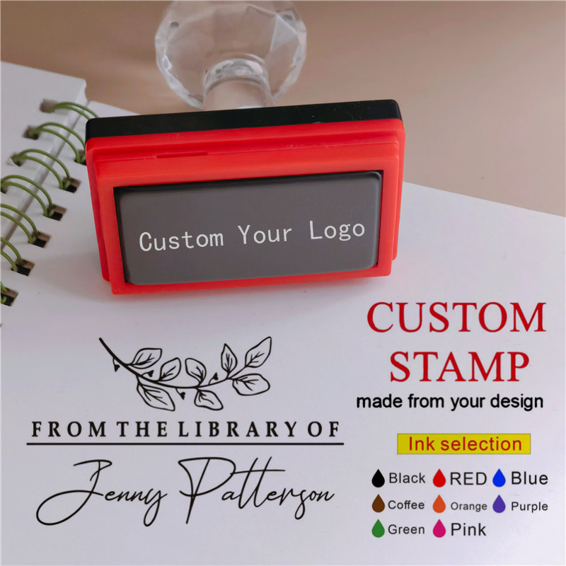 Personalized Logo Self Inking  - Rubber Date Stamp recension och pris