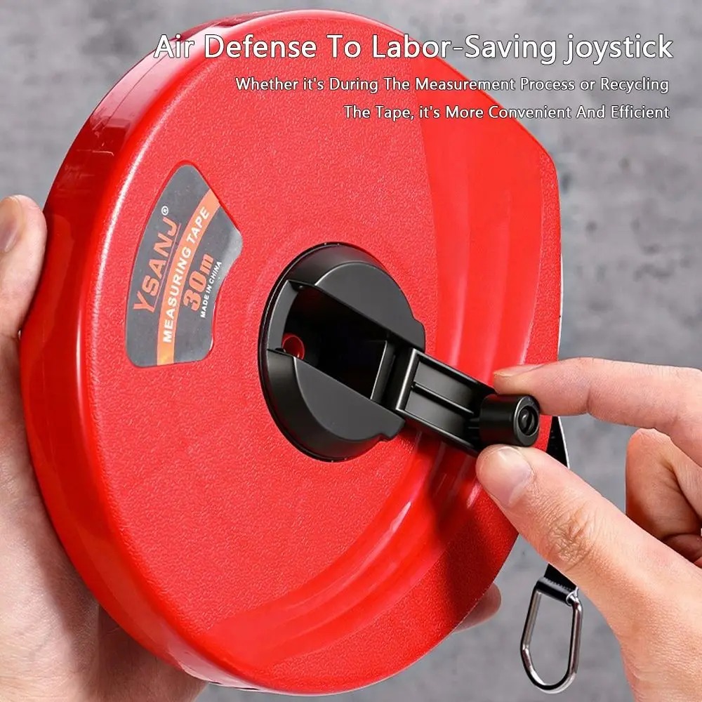 Red Measuring Tape 30m 50m Dou - Tape Dispenser Weighted recension och pris